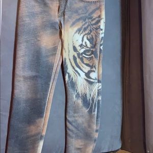 BONGO Pants - ♥️ VINTAGE Tiger!!!! Print Pants from Turkey BONGO Pants - ♥️ VINTAGE Tiger!!!! Print Pants from Turkey